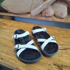 Birkenstock Tatami White Strappy Sandals Size  Eur 38 US 8